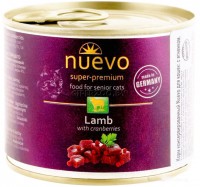 Photos - Cat Food Nuevo Senior Canned with Lamb  200 g