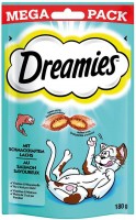 Photos - Cat Food Dreamies Treats with Tasty Salmon  180 g