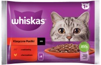 Photos - Cat Food Whiskas 1+ Meat Selection in Gravy 4 pcs 