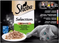 Photos - Cat Food Sheba Select Slices Mixed Collection in Gravy 12 pcs 