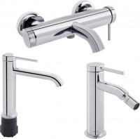 Photos - Bath Tap Set Q-tap Robin L QTROB1060H102C45733 