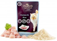 Photos - Cat Food Nuevo Light Pouch with Chicken/Rice 85 g 