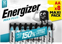 Photos - Battery Energizer Max Plus  8xAA