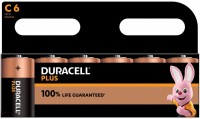 Photos - Battery Duracell  6xC Plus