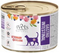 Photos - Cat Food 4Vets Natural Gastro Intestinal Cat Canned 185 g 