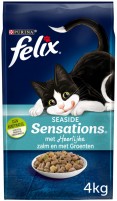 Photos - Cat Food Felix Seaside Sensations Salmon  4 kg