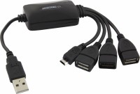 Photos - Card Reader / USB Hub Esperanza 4-PORT HUB USB 2.0 EA158 