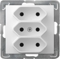 Photos - Socket Ospel Impresja GP-3Y/m/00 white