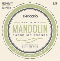 Photos - Strings DAddario Phosphor Bronze Mandolin 11.5-41 