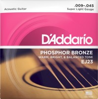 Photos - Strings DAddario Phosphor Bronze 9-45 