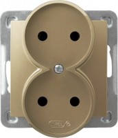 Photos - Socket Ospel Impresja GP-2YR/m/28 golden