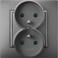 Photos - Socket Ospel Aria GP-2UZP/70 gray