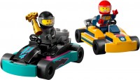 Construction Toy Lego Go-Karts and Race Drivers 60400 