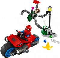 Construction Toy Lego Motorcycle Chase Spider-Man vs Doc Ock 76275 