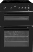 Photos - Cooker Beko KTC 611 K black