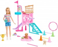 Photos - Doll Barbie Puppy Playground Playset HRM10 