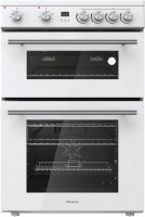 Photos - Cooker Hisense HDE3211BWUK white