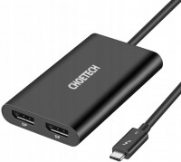 Photos - Card Reader / USB Hub Choetech USB-C to 2xDisplayPort 