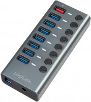 Photos - Card Reader / USB Hub LogiLink UA0387 