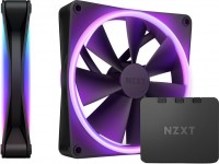 Computer Cooling NZXT F140 RGB DUO Twin Pack Black 