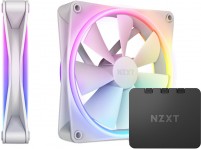 Photos - Computer Cooling NZXT F140 RGB DUO Twin Pack White 