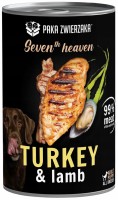 Photos - Dog Food Paka Zwierzaka Seven Heaven Turkey/Lamb 400 g 1