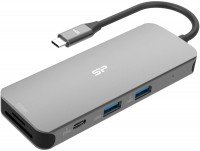 Photos - Card Reader / USB Hub Silicon Power SR30 