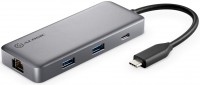 Card Reader / USB Hub ALOGIC SPARK 6-in-1 USB 4 Hub with 8K HDMI 