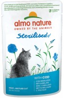 Photos - Cat Food Almo Nature Adult Sterilised Cod 70 g 