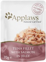 Photos - Cat Food Applaws Adult Pouch Tuna Fillet/Salmon 