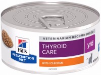 Photos - Cat Food Hills PD y/d Thyroid Care Chicken 156 g 