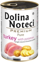 Photos - Dog Food Dolina Noteci Premium Pure Turkey with Potatoes 