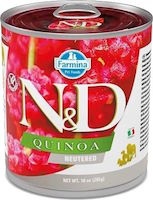 Photos - Dog Food Farmina Quinoa Canned Neutered 285 g 1
