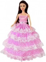 Photos - Doll LEAN Toys Birthday Dress 7011 