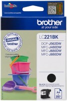 Photos - Ink & Toner Cartridge Brother LC-221BK 