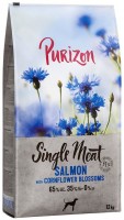 Photos - Dog Food Purizon Single Meat Salmon with Cornflower Blossoms 12 kg 