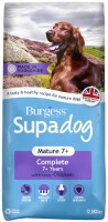 Photos - Dog Food Burgess Supadog Mature 7+ Chicken 12.5 kg 