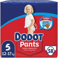 Photos - Nappies Dodot Pants 5 / 58 pcs 