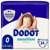 Photos - Nappies Dodot Sensitive NB / 24 pcs 