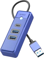 Card Reader / USB Hub Orico PWC2U-U3-015-BL-EP 