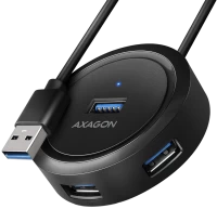 Photos - Card Reader / USB Hub Axagon HUE-P1A 