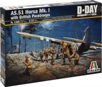 Photos - Model Building Kit ITALERI AS.51 Horsa Mk.I with British Paratroops (1:72) 