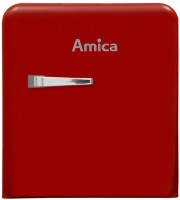 Photos - Fridge Amica KBR 331 100 R red