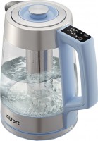 Photos - Electric Kettle KITFORT KT-6617 2200 W 1.7 L  blue