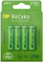 Photos - Battery GP Recyko 4xAA 2100 mAh 