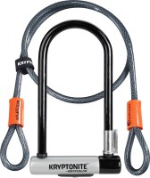 Bike Lock Kryptonite Kryptolok Standard with 4' Flex Cable 