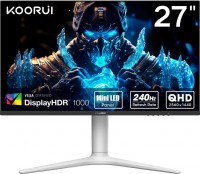 Photos - Monitor KOORUI GN10 27 "  white