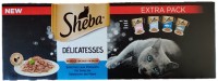 Photos - Cat Food Sheba Delicacy Fish Flavors in Jelly 40 pcs 