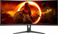 Photos - Monitor AOC CU34G2XE 34 "  black