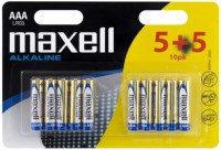 Battery Maxell Alkaline  10xAAA